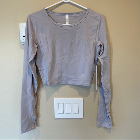 lululemon Ever Elated Cropped Long Sleeve *Nulu
